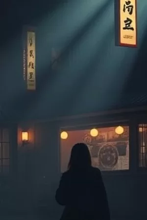 《青苔与铁轨》竖版海报：枕木缝隙里的青苔